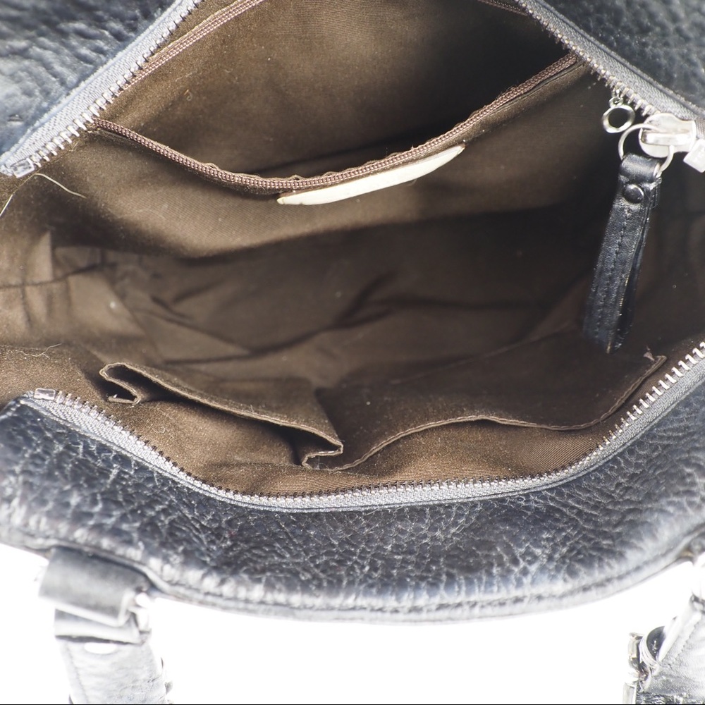 Vintage Coach Hamilton black leather bucket bag - Picture 6 of 8